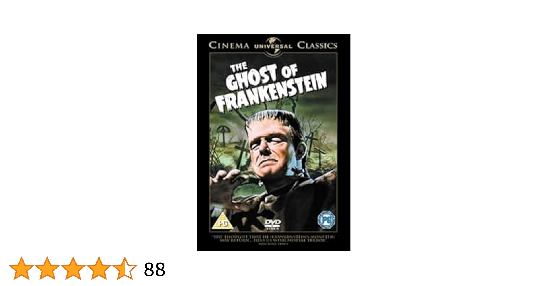 The Ghost of Frankenstein [Import anglais]: Amazon.ca